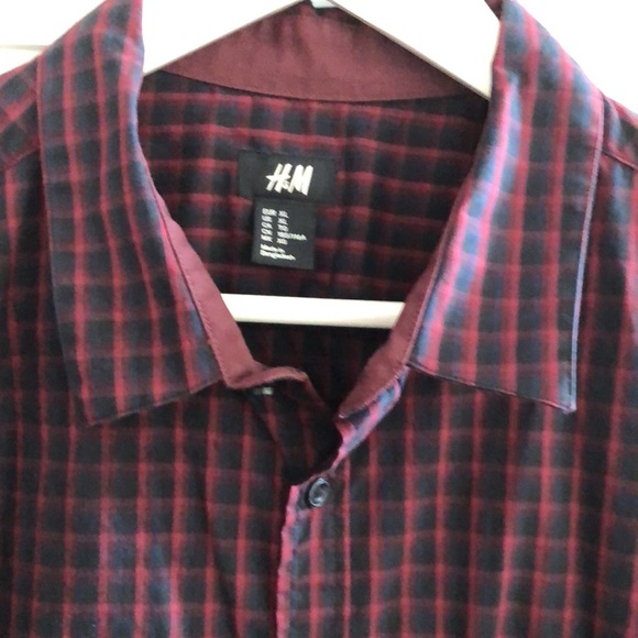 H&M Button Down Checkered Shirt - Picture 5 of 11